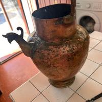 Brocca in rame del 1900