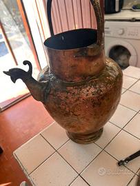 Brocca in rame del 1900