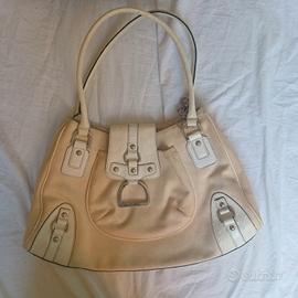 Borsa beige Guess elegante e vintage