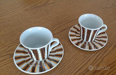 Coppia tazze the/caffè Inker