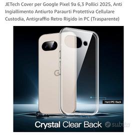 NUOVO Cover per Google Pixel 9a + vetri