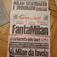 Lotto quotidiani Milan semifinale 1989