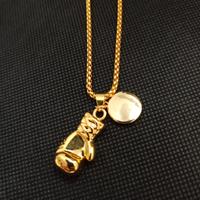 collana Olly cantante in metallo colore oro