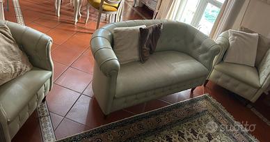 Salotto 2 poltrone + 1 divano due posti