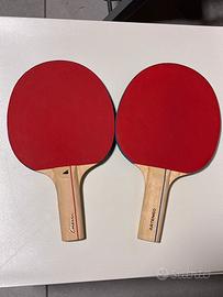 Racchette da Ping pong e 10 palline
