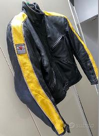 Giacca moto Dainese pelle tg50 vintage naked cafè