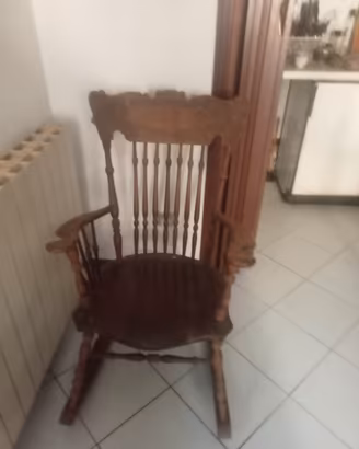 sedia a dondolo