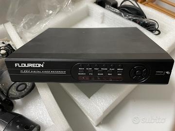 Kit Video Sorveglianza DVR NVR Floureon 8 canali