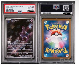 Carta Pokemon Mewtwo 183 PSA 10