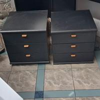 Cassettiere nuove mai usate-colore nero