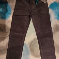 Pantaloni Velluto bambino 10 anni 