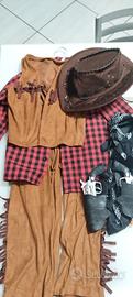 costume carnevale cowboy 