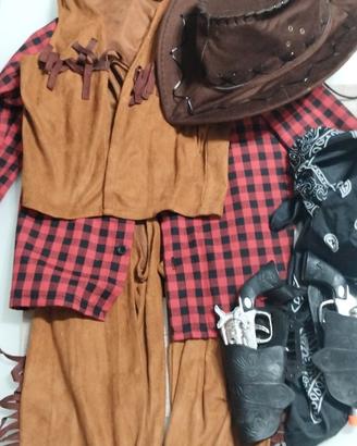 costume carnevale cowboy 