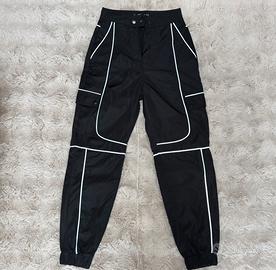 Pantaloni New Yorker neri XXS catarifrangenti
