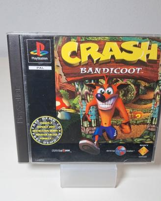 Crash Bandicoot PlayStation 1 Ps1 Black Label  Psx