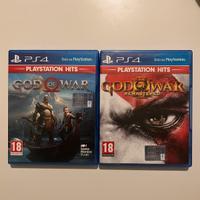 God of war 3 PS4 + God of war 4 PS4