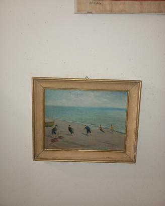 Quadro olio su tavola Albertino Barberis 1949