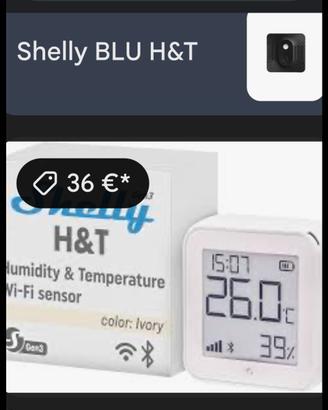 Sensore Temperatura e umidità WiFi