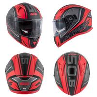 CASCO INTEGRALE MOTO GIVI 50.6 BLADES ROSSO OPACO