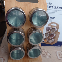 Portaspezie in bambù magnetico