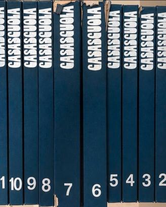 Enciclopedia “Casascuola” 12 volumi vintage