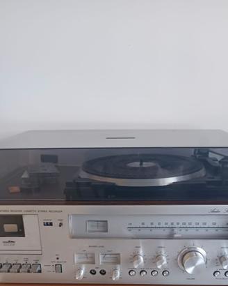 Giradischi con mangiacassette e radio Panavox