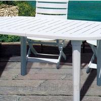 Tavolo ovale allungaile da giardino