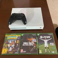 X box one s con 3 giochi recenti