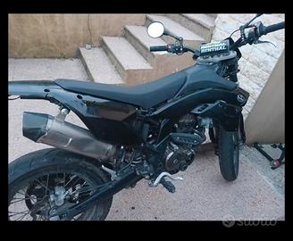 Mondial SMX 125 incidentata