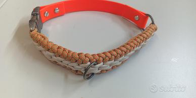 Collare x Cani in Paracord Fatto a Mano 
