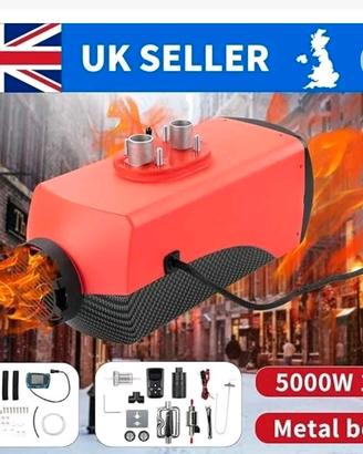 RISCALDATORE ambientale a gasolio 12v 5kw