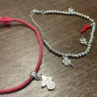 Lotto braccialetti argentati