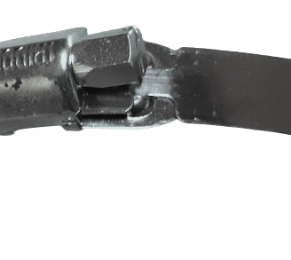 2 FASCETTE METALLICHE A VITE 167÷187 mm