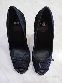 Décolleté nere dolce e gabbana