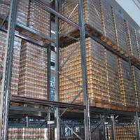 Scaffalatura porta pallet