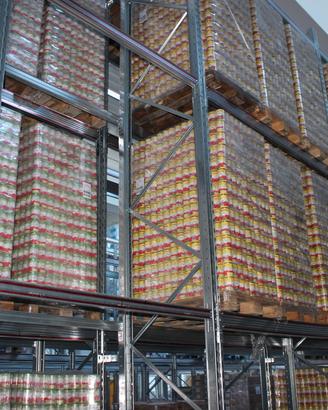 Scaffalatura porta pallet