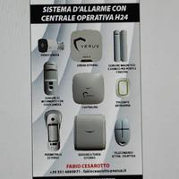 SISTEMA D’ALLARME PROFESSIONALE