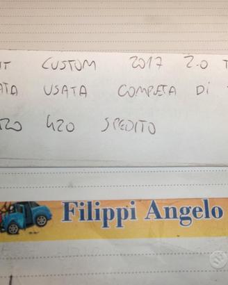 Testata completa transit custom 2017 2.0 td ymf6