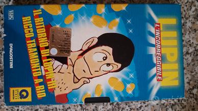 Lupin L'incorreggibile VHS anni 80
