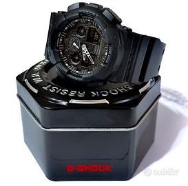 Casio G-Shock GA-100-1A1ER Black Out - Full Set