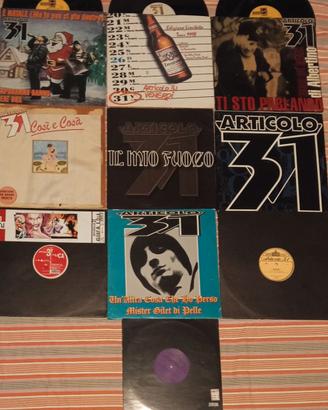 Articolo 31 Lotto 10 x Vinile 12 - J Ax