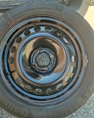 Coppia Ruote Complete CONTINENTAL 195/55 R16 87H c