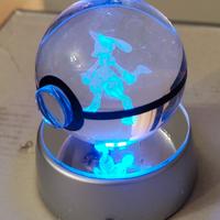 Pokeball di vetro Lucario 