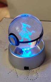Pokeball di vetro Lucario 