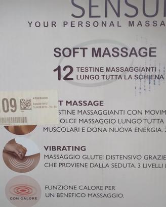 Sedile massaggiatore