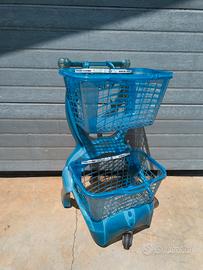 Carrello spesa plastica riciclata