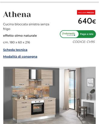 Cucina componibile 