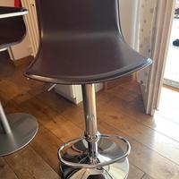 Sgabello Calligaris Connubia Egg pelle  + omaggio