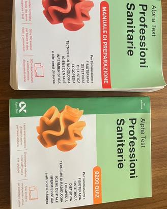 Manuali preparazione test di professioni sanitarie