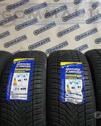 4 pneumatici 215 50 18 landsail 4 stagioni nuovi